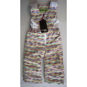 Boulder Gear 9126R-776 Girl's Sz 3T White Dash Insulated Hailey Snow Bib
